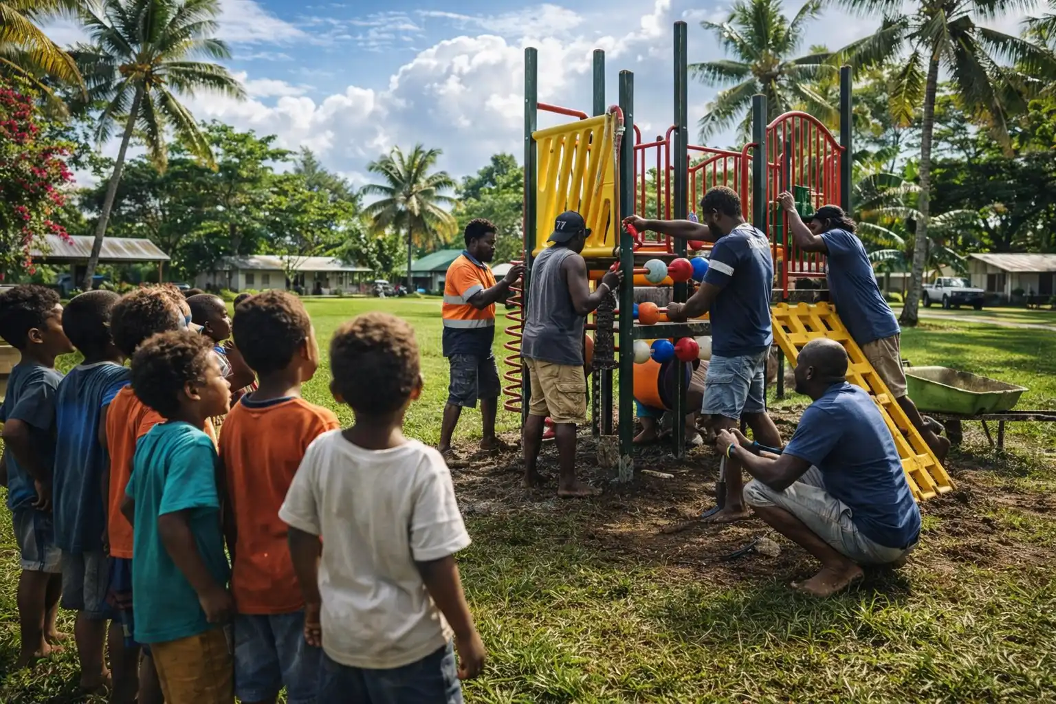 Playground Project Brings Joy to Kids